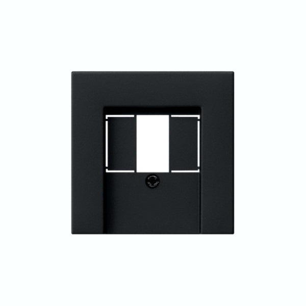 Gira 0276005 Abdeckung TAE USB System 55 Schwarz m
