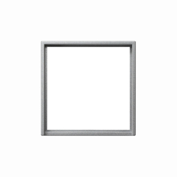 Gira 028226 Adapterrahmen quadratisch 50 x 50 mm System 55 F Alu
