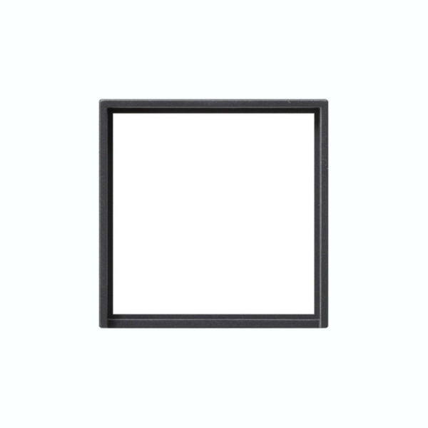 Gira 028228 Adapterrahmen quadratisch 50 x 50 mm System 55 Anthrazit