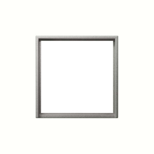Gira 0282600 Adapterrahmen quadratisch 50 x 50 mm System 55 Edelstahl(lack.)
