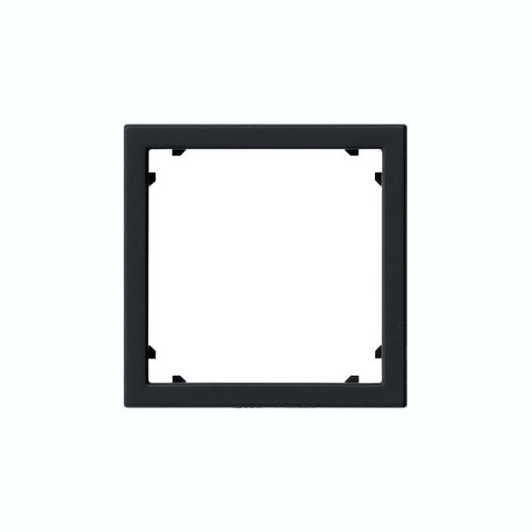 Gira 0283005 Adapterrahmen quadratisch 45 x 45 mm System 55 Schwarz m