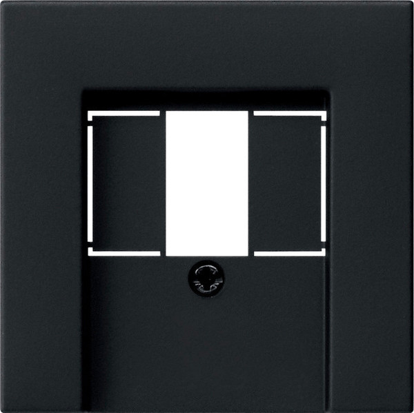 Gira 0376005 Abdeckung USB-Spannungsversorgung PD System 55 Schwarz m