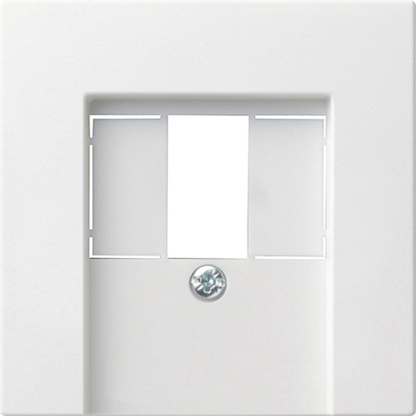 Gira 037627 Abdeckung USB-Spannungsversorgung PD System 55 Reinweiß m