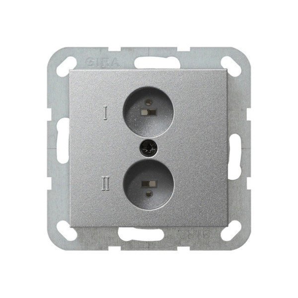 Gira 040226 Stereolautsprecher-Steckdose System 55 F Alu