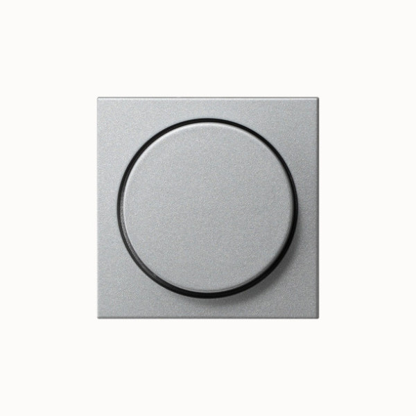 Gira 065026 Abdeckung Knopf Dimmer/Potentiometer System 55 F Alu