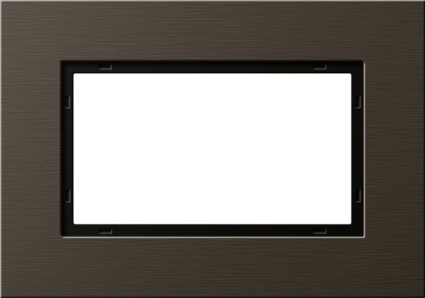 Gira 1001127 Abdeckrahmen 1,5-fach Gira Esprit Alum.Braun(elox.)