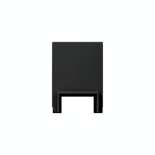 Gira 1068005 Adapter Leitungseinführung Kanal 13 x 25 mm K/P System 55 Schwarz m