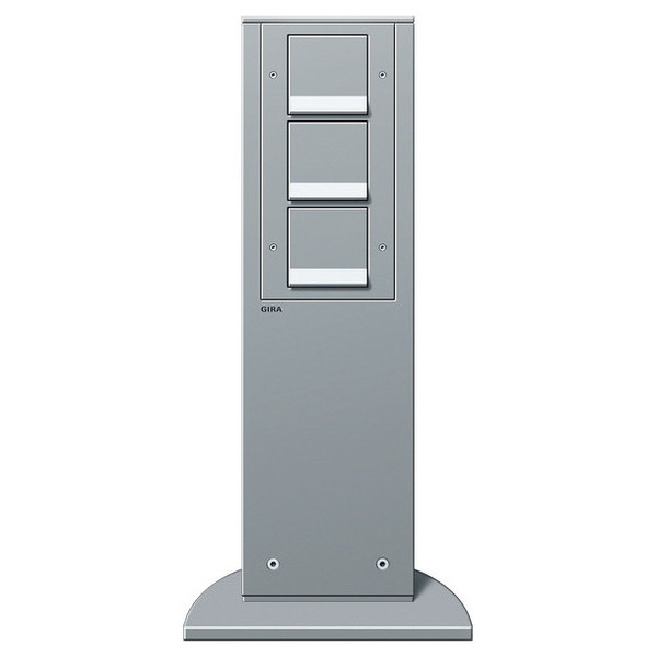 Gira 134126 E-Säule 3x SCHUKO SP 491 mm Gira Energiesäule F Alu