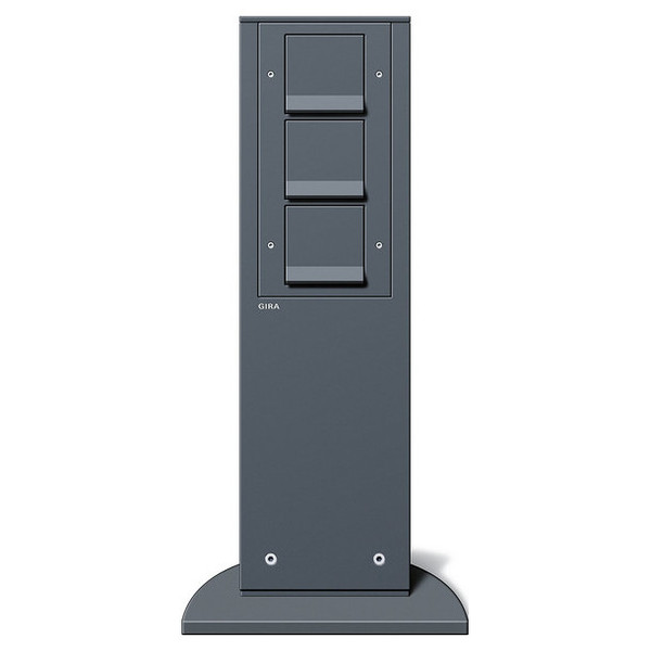 Gira 134128 E-Säule 3x SCHUKO SP 491 mm Gira Energiesäule Anthrazit