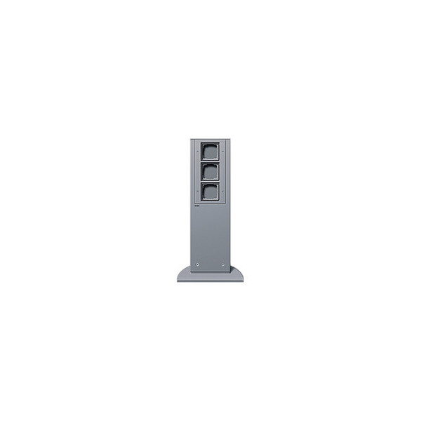 Gira 134526 E-Säule 3x Leereinheit 491 mm Gira Energiesäule F Alu