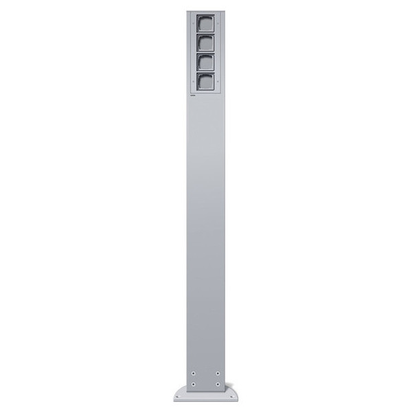 Gira 135426 E-Säule 4x Leereinheit 1400 mm Gira Energiesäule F Alu
