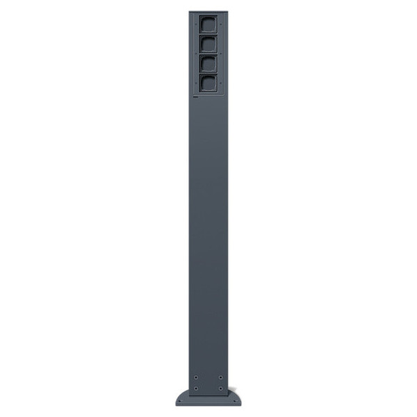 Gira 135428 E-Säule 4x Leereinheit 1400 mm Gira Energiesäule Anthrazit