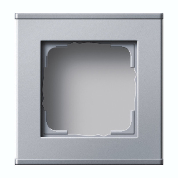 Gira 136126 Profil 1-fach senkrecht + waagerecht Profil 55 Aluminium