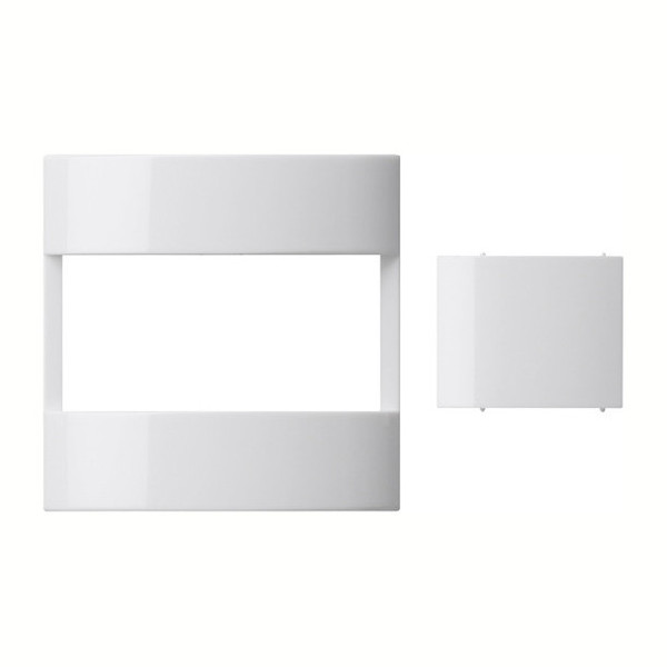 Gira 147003 Abdeckung + Blende Bewegungsmelderaufsatz 1,10 m Std System 55 Reinweiß