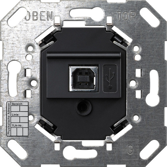 Gira 202400 USB-Datenschnittst.Einsatz KNX Einsatz