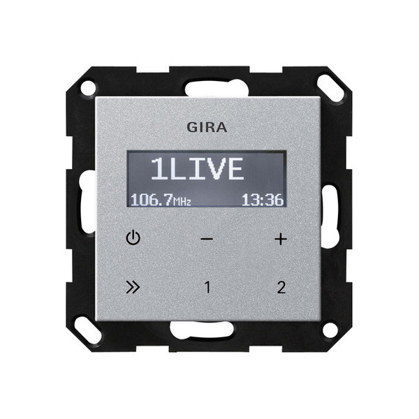 Gira 228426 UP-Radio RDS o.Lautsprecher System 55 F Alu