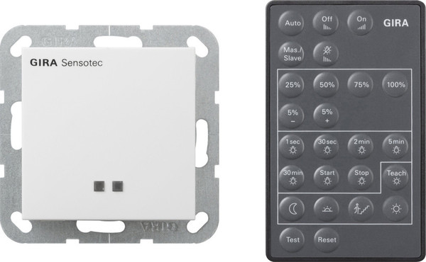 Gira 236603 Sensotec + Fernbedienung System 55 Reinweiß