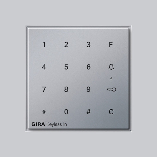 Gira 260565 Gira Keyless In Codetastatur Gira TX_44 (WG UP) F Alu