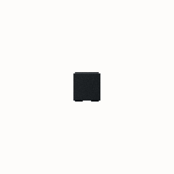 Gira 2645005 Uni-BlindAbdeckung Abdeckung Modular-Jack 2-fach 30° + Beschriftungsfeld System 55 Schwarz m