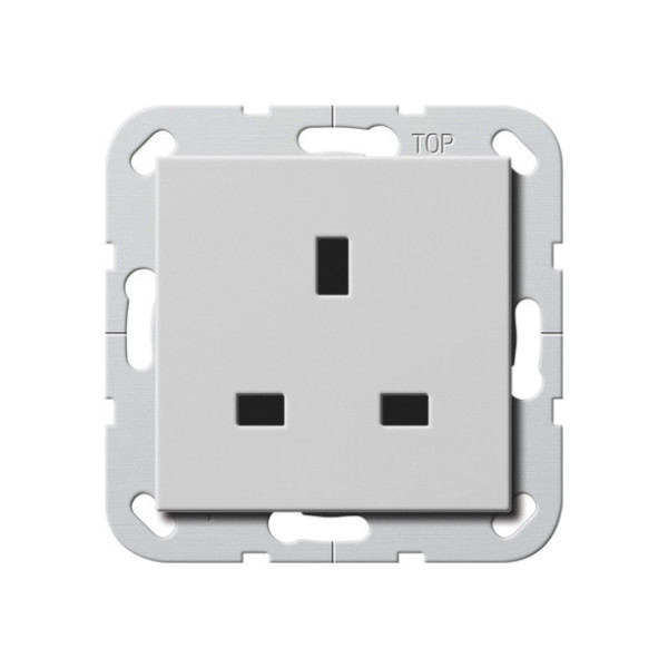 Gira 2776015 Steckdose BS 13 A SH System 55 Grau m