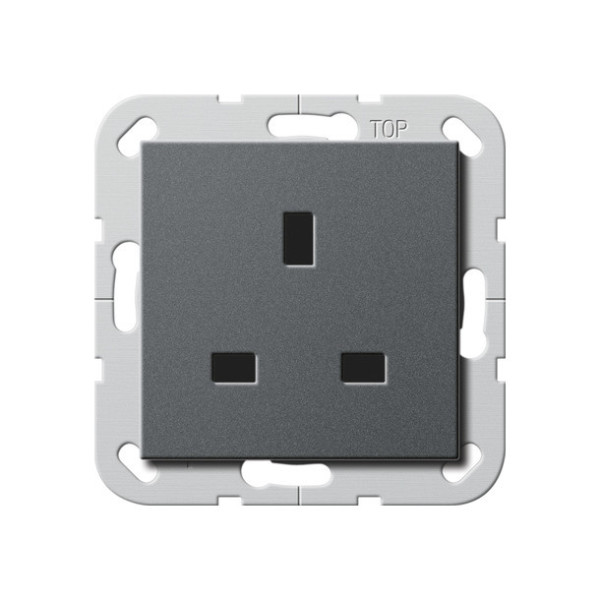 Gira 277628 Steckdose BS 13 A SH System 55 Anthrazit