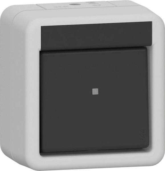 Gira 310230 Wippschalter Aus 2-polig WG AP Grau