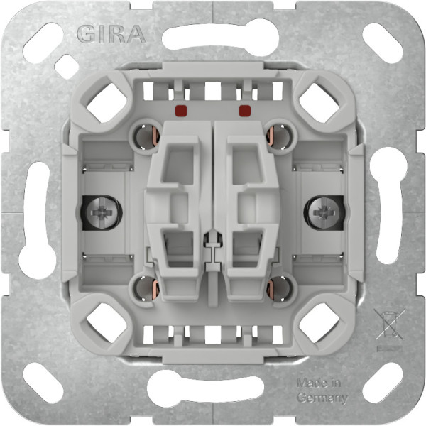 Gira 312800 Tastschalter Wechselsch. 2-fach Einsatz