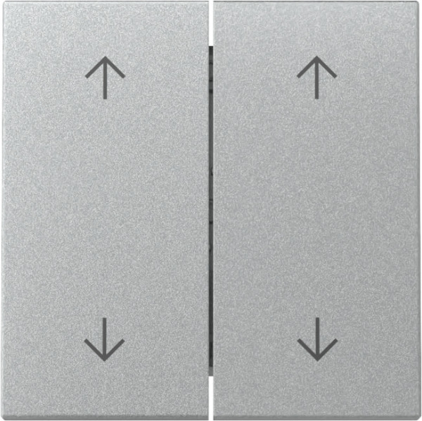 Gira 329726 Wippe 2-fach Pfeile System 55 F Alu