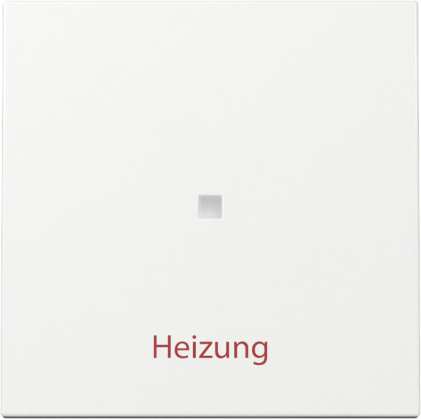 Gira 367803 Wippe Kontrollfür + Heizung Ein/Aus System 55 Reinweiß