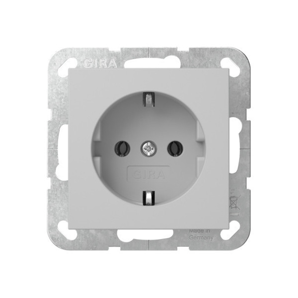 Gira 4188015 SCHUKO-Steckdose System 55 Grau m
