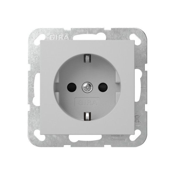 Gira 4453015 SCHUKO-Steckdose SP System 55 Grau m