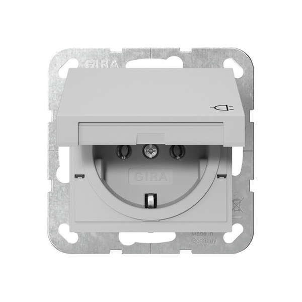 Gira 4454015 SCHUKO-Steckdose KD System 55 Grau m