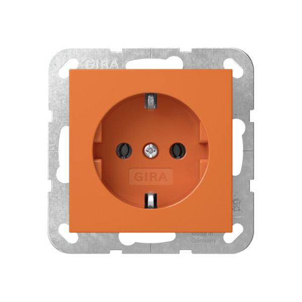 Gira 4455109 SCHUKO-Steckdose System 55 Orange