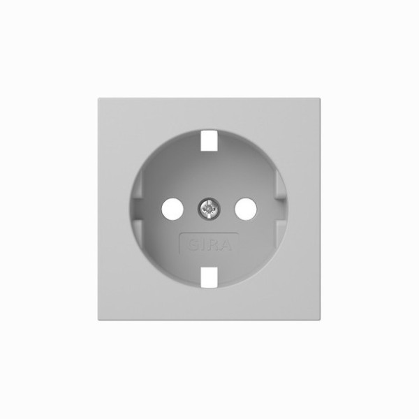 Gira 4920015 Abdeckung SCHUKO-Steckdose System 55 Grau m