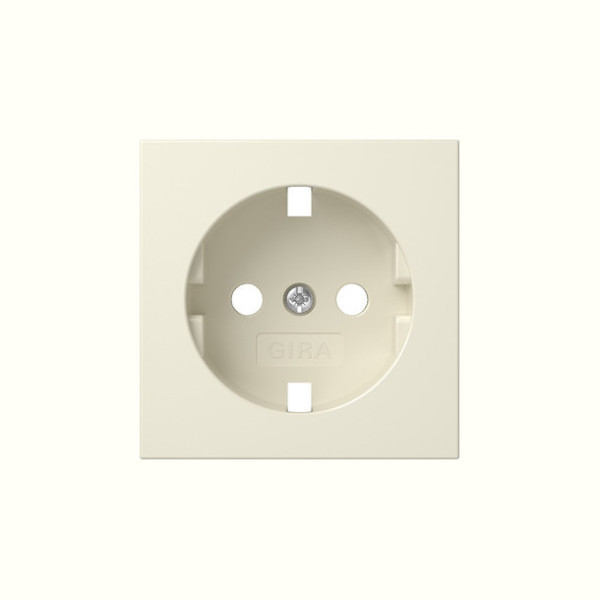 Gira 492001 Abdeckung SCHUKO-Steckdose System 55 Cremeweiß