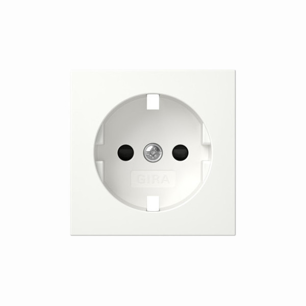 Gira 492127 Abdeckung SCHUKO-Steckdose SP System 55 Reinweiß m