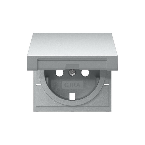 Gira 492226 Abdeckung SCHUKO-Steckdose KD System 55 F Alu