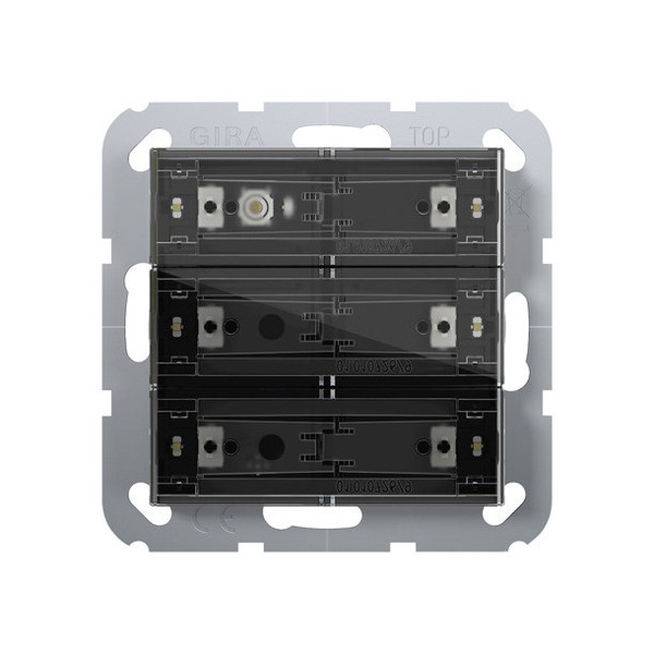 Gira 501300 Tastsensensor 4.55 Standard 3-fach KNX