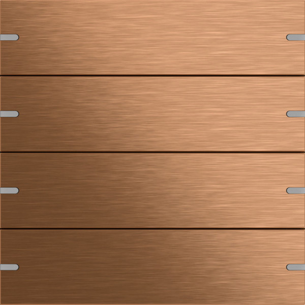 Gira 502438 Wippenset 4-fach Tastsensensor 4.95 Bronze
