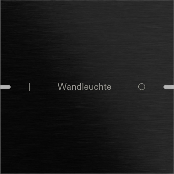 Gira 5031126 Wippenset 1-fach individuell Tastsensensor 4.95 Alum.Schwarz(elox.)