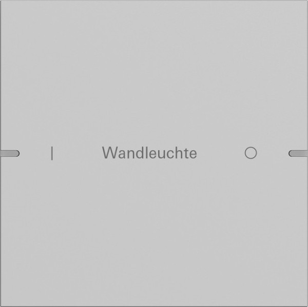 Gira 5031915 Wippenset 1-fach individuell Tastsensensor 4.95 Alum.Grau m(lack.)
