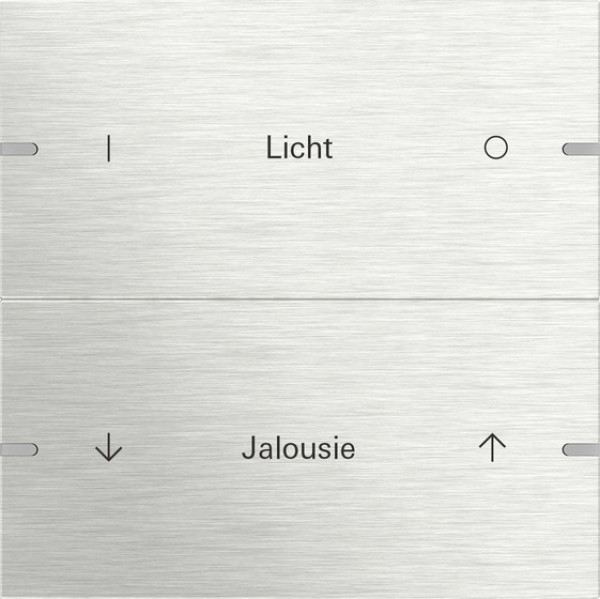 Gira 5032219 Wippenset 2-fach individuell Tastsensensor 4.95 Edelstahl