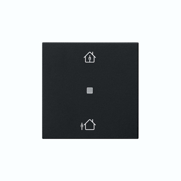 Gira 5106005 RF BedienAufsatz 1-fach Heizmodus KNX System 55 Schwarz m