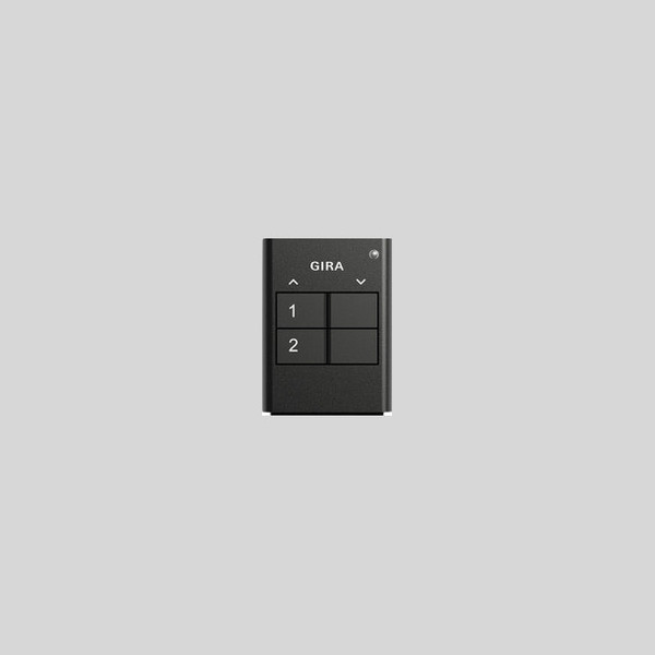 Gira 512200 RF Handsender 2-fach KNX Anthrazit
