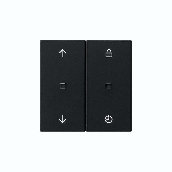 Gira 5363005 S3000 BedienAufsatz Memory Pfeile System 55 Schwarz m