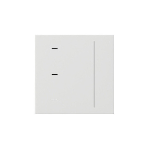 Gira 536503 S3000 TouchAufsatz System 55 Reinweiß