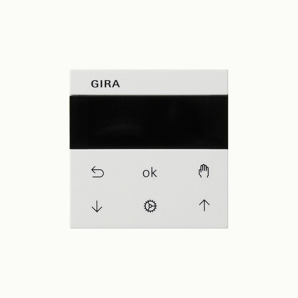 Gira 536627 S3000 Jal.-/Schaltuhr Display System 55 Reinweiß m