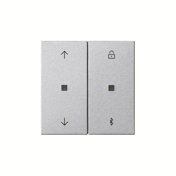 Gira 536726 S3000 Jal.-/Schaltuhr Bluetooth Pfeile System 55 F Alu