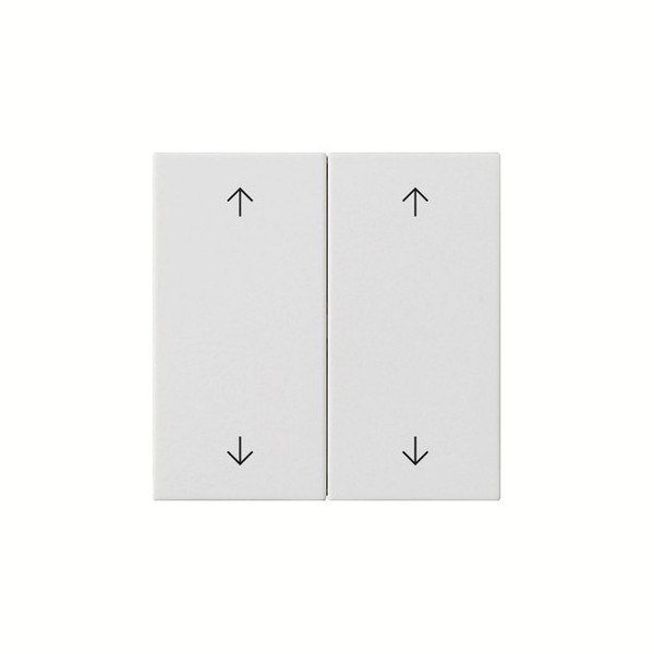 Gira 538727 Wippe 2-fach Pfeile System 55 Reinweiß m