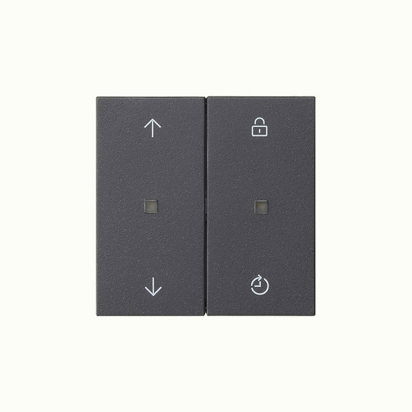 Gira 549228 Gira eNet Funk BedienAufsatz Memory Pfeile System 55 Anthrazit